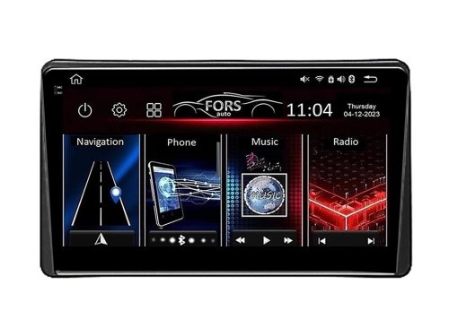 Штатна магнітола FORS.auto FS 4 PRO для Renault Duster (4+64Gb, 10") 2018-2020