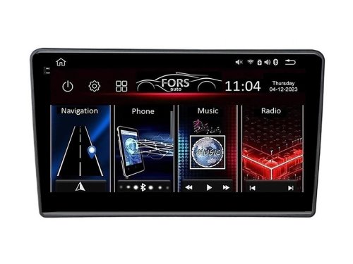 Штатна магнітола FORS.auto FS 4 PRO для Renault Duster (4+64Gb, 9") 2014-2017