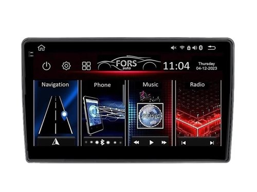 Штатна магнітола FORS.auto FS 6 MAX для Chevrolet Cobalt/Equinox/HHR/Malibu (6+128Gb, 10") 2004-2012