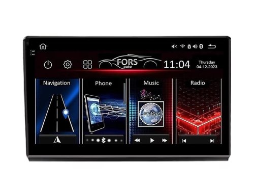 Штатная магнитола FORS.auto FS 6 MAX для Fiat Bravo (6+128Gb, 9") 2007-2014