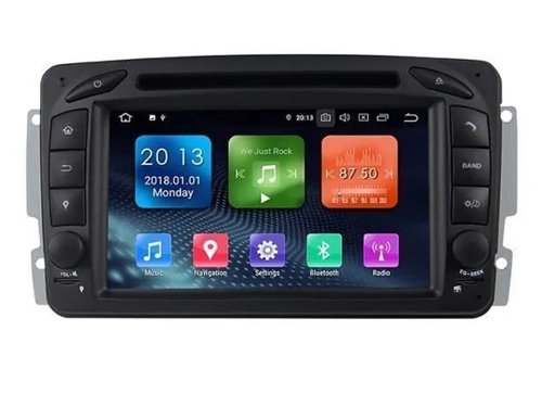 Штатна магнітола FORS.auto M100 для Mercedes-Benz W209 ZQ (7", 2+16Gb) 2000-2004