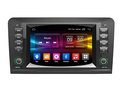 Штатна магнітола FORS.auto M200 для Mercedes-Benz ML-Class (7", 2+32Gb, CarPlay) 2005-2012