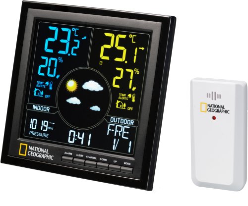 Метеостанция National Geographic VA Colour (Black) (9070600)