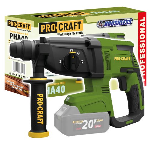 Аккумуляторный перфоратор Procraft PHA40 (без АКБ и ЗУ)