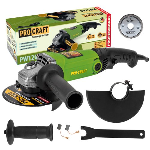 Углошлифовальная машина Procraft PW1200 125 мм