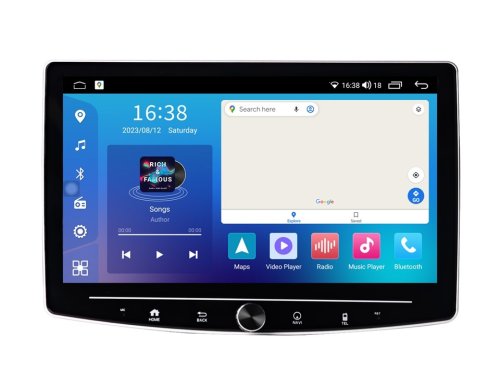 Магнитола FORS.auto Universal 1DIN 2 PRO-10UNK (10", 2+32Gb, CarPlay)