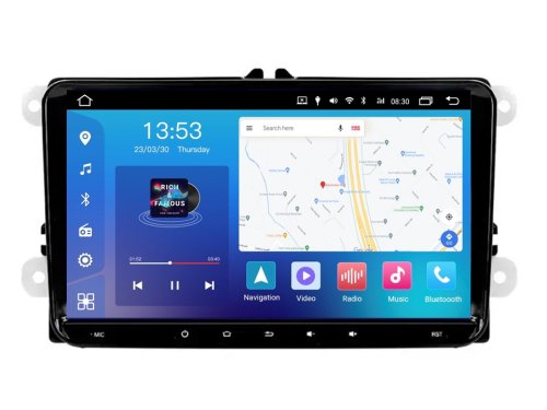 Універсальна магнітола FORS.auto для Volkswagen 2 PRO (9", 2+32Gb, CarPlay)