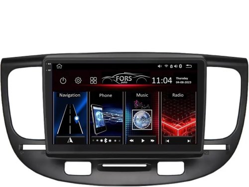 Штатная магнитола FORS.auto FS 2 PRO для Kia Rio (2+32Gb, 9", black) 2005-2011