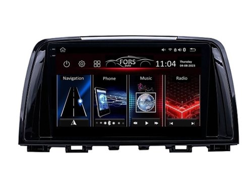 Штатная магнитола FORS.auto FS 2 PRO для Mazda 6/Atenza (2+32Gb, 9") 2014-2016