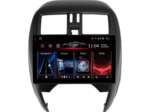 Штатная магнитола FORS.auto FS 2 PRO для Nissan March/Micra (2+32Gb, 9") 2015+