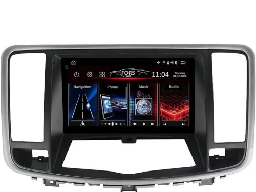 Штатная магнитола FORS.auto FS 2 PRO для Nissan Teana (2+32Gb, 9") 2008-2012