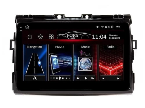 Штатная магнитола FORS.auto FS 2 PRO для Toyota Previa/Estima/Tarago (2+32Gb, 9", black) 2006+