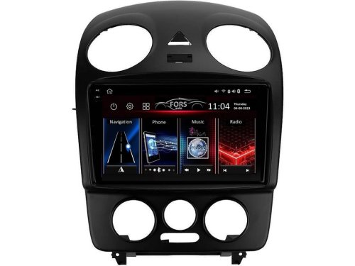 Штатна магнітола FORS.auto FS 2 PRO для Volkswagen Beetle (2+32Gb, 9") 2004-2011