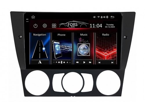 Штатная магнитола FORS.auto FS 4 MAX Qled для BMW E90/E91/E92/E93 (4+32Gb, 9") 2004-2012