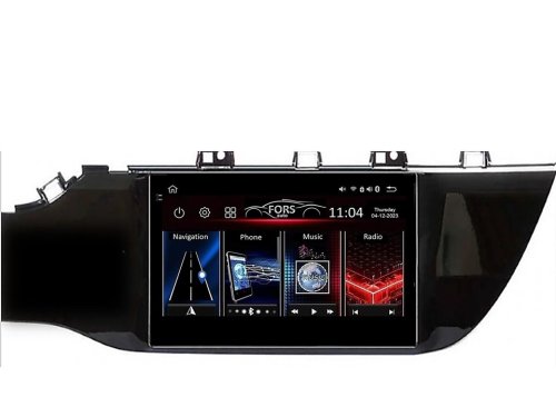 Штатная магнитола FORS.auto FS 4 MAX Qled для Kia K2/Rio (4+32Gb, 9") 2017-2018