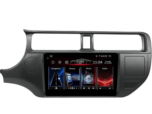 Штатная магнитола FORS.auto FS 4 MAX Qled для Kia K3/Rio (4+32Gb, 9") 2011-2016