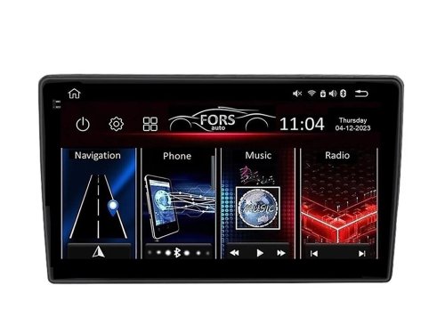 Штатная магнитола FORS.auto FS 4 MAX Qled для Kia Optima (4+32Gb, 9") 2002-2005