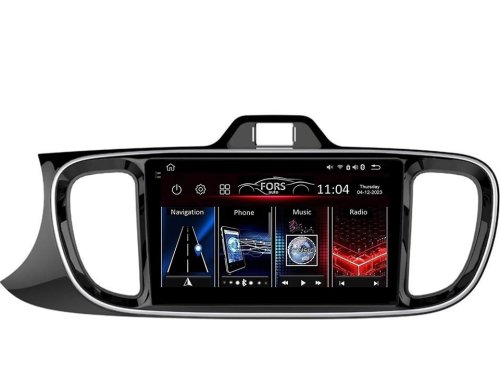 Штатная магнитола FORS.auto FS 4 MAX Qled для Kia Pegas (4+32Gb, 9") 2017-2020