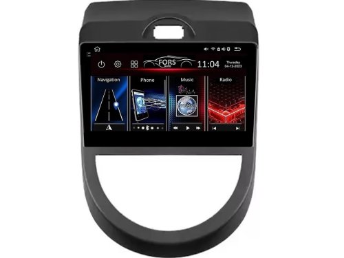 Штатная магнитола FORS.auto FS 4 MAX Qled для Kia Soul (4+32Gb, 9") 2008-2014