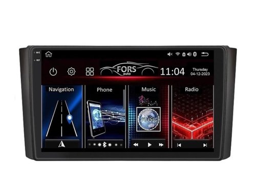 Штатная магнитола FORS.auto FS 4 MAX QLed для SsangYong Rexton (4+32Gb, 9") 2007-2012