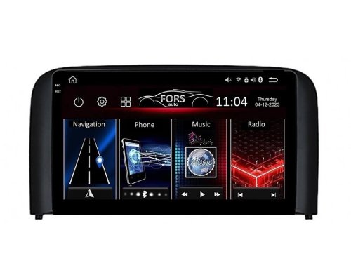 Штатная магнитола FORS.auto FS 4 MAX Qled для Volvo S80 (4+32Gb, 9") 1998-2006