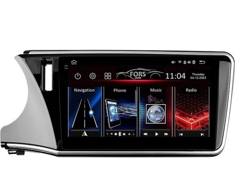 Штатная магнитола FORS.auto FS 4 MAX для Honda City (4+32Gb, 10") 2014-2017