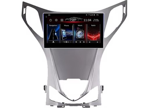 Штатная магнитола FORS.auto FS 4 MAX для Hyundai Azera (4+32Gb, 9", silver) 2011-2012