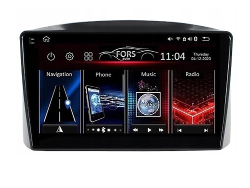 Штатная магнитола FORS.auto FS 4 MAX для Jeep Grand Cherokee (4+32Gb, 10") 2005-2007