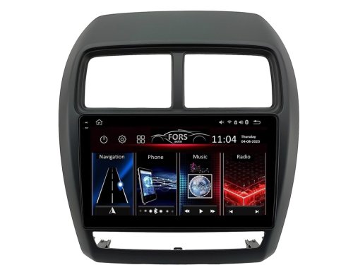 Штатная магнитола FORS.auto FS 4 MAX для Mitsubishi ASX RVR (4+32Gb, 10") 2016-2022