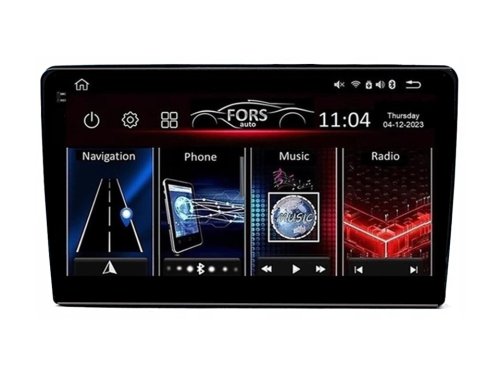 Штатна магнітола FORS.auto FS 4 MAX для Mitsubishi Outlander (4+32Gb, 9") 2016+