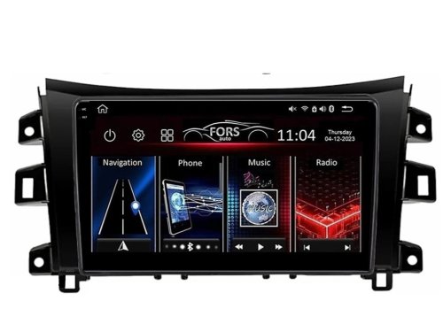 Штатна магнітола FORS.auto FS 4 MAX для Nissan Navara (4+32Gb, 9") 2011-2016