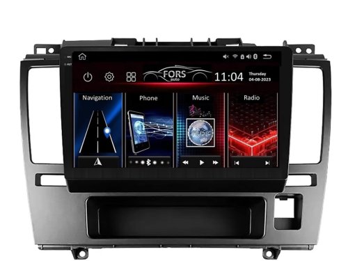 Штатна магнітола FORS.auto FS 4 MAX для Nissan Tiida (4+32Gb, 9") 2005-2010