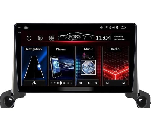 Штатна магнітола FORS.auto FS 4 MAX для Peugeot 4008/5008 (4+32Gb, 9") 2017+