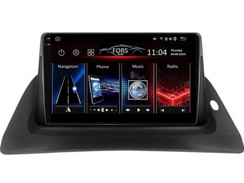 Штатная магнитола FORS.auto FS 4 MAX для Renault Kangoo (4+32Gb, 9") 2015-2018