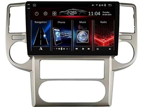 Штатна магнітола FORS.auto FS 4 PRO для Nissan X-Trail (4+64Gb, 10") 2003-2007