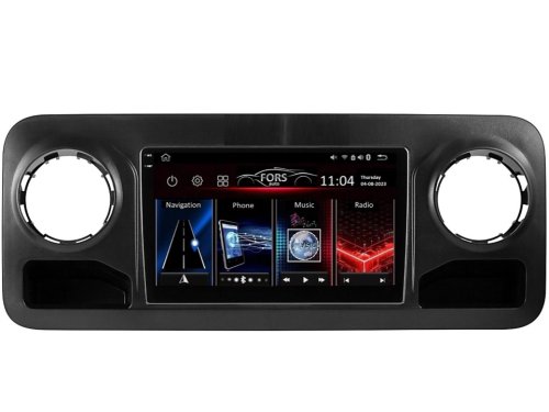 Штатная магнитола FORS.auto FS 4 PRO для Mercedes Benz Sprinter (4+64Gb, 10") 2018+