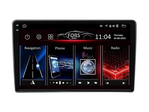 Штатна магнітола FORS.auto FS 4 PRO для Opel Astra/Zafira (4+64Gb, 9") 2007+