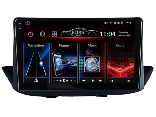 Штатная магнитола FORS.auto FS 4 PRO для Peugeot 308 (4+64Gb, 9", LHD) 2012-2014