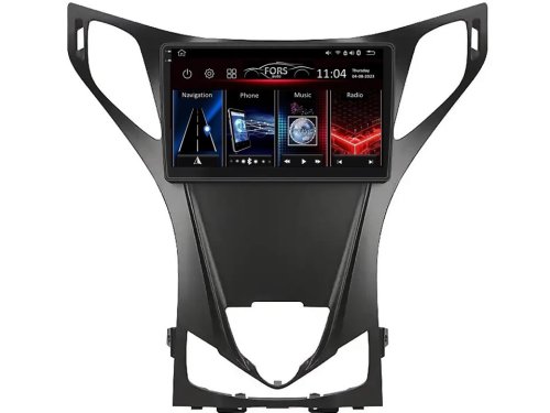 Штатная магнитола FORS.auto FS 6 MAX для Hyundai Azera (6+128Gb, 9", black) 2011-2012