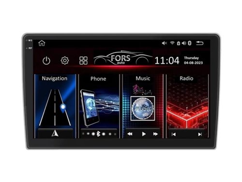 Штатна магнітола FORS.auto FS 6 MAX для Peugeot 407 (6+128Gb, 9") 2004-2008