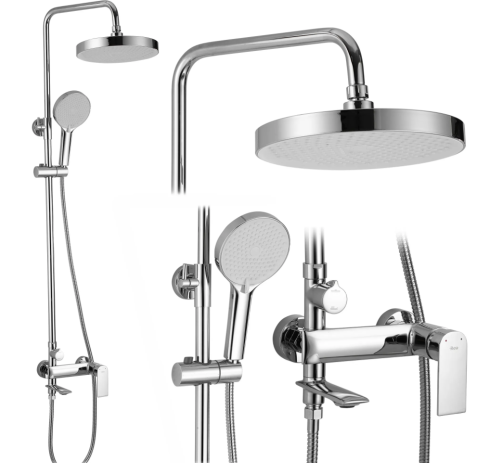 Душевой гарнитур REA VENETA CHROME хром с изливом