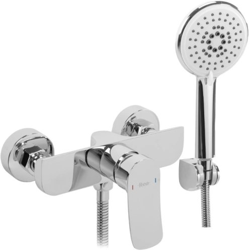 Смеситель для ванны и душа REA DART CHROME настенный без излива *