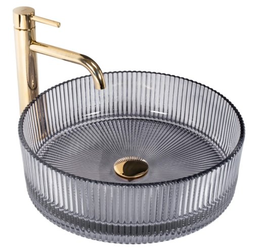 Умывальник (раковина) REA INGRID GREY 40 накладной