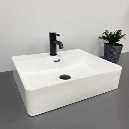 Умывальник (раковина) VBI BITONTO WHITE накладной подвесной