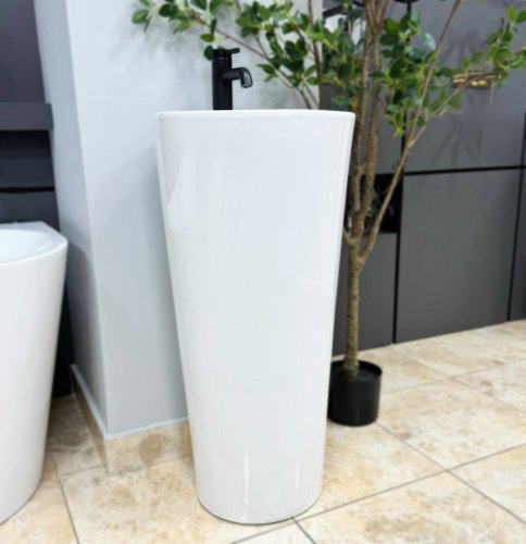 Умывальник (раковина) VBI BOLONIA WHITE напольный