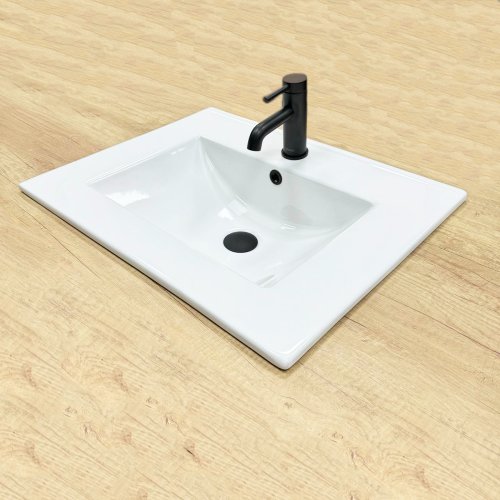 Умивальник (раковина) VBI FERRARA 60 WHITE врізний