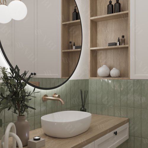 Умывальник (раковина) VBI MODENA S WHITE накладной