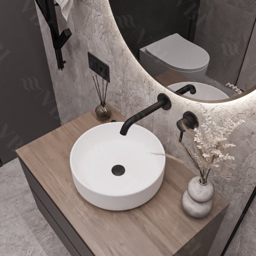 Умывальник (раковина) VBI PRATO WHITE накладной