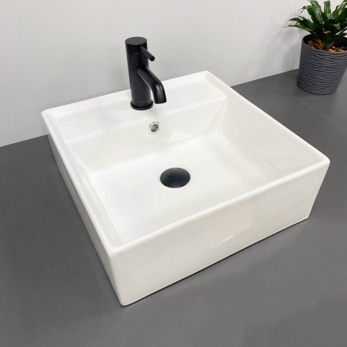 Умывальник (раковина) VBI TERAMO S WHITE накладной подвесной