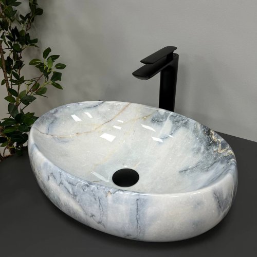 Умывальник (раковина) VBI VENETO GRANIT GLOSSY накладной